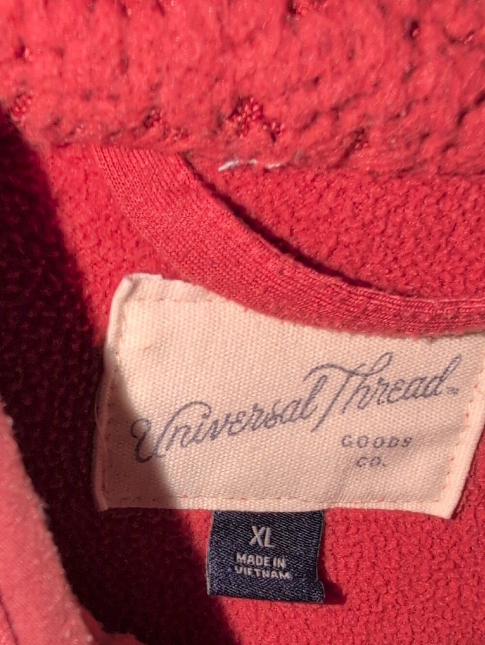 Universal Thread Teddy Fleece Jacket - Rust - Picture 2 of 10